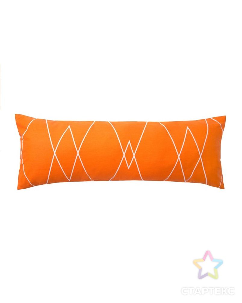 Подушка декоративная Этель «Апельсин» 30×80 ± 3 см, цвет оранжевый, сатин, 100% хлопок арт. СМЛ-14789-1-СМЛ3835471