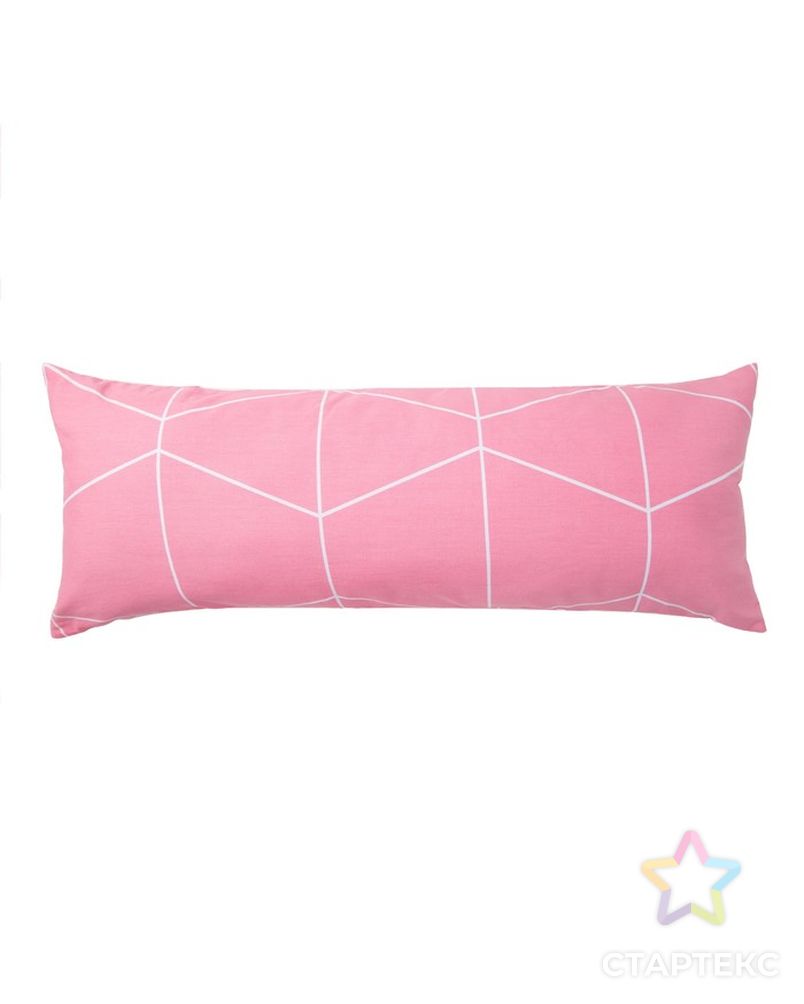 Подушка декоративная Этель «Личи» 30×80 ± 3 см, цвет розовый, сатин, 100% хлопок арт. СМЛ-14792-1-СМЛ3835475