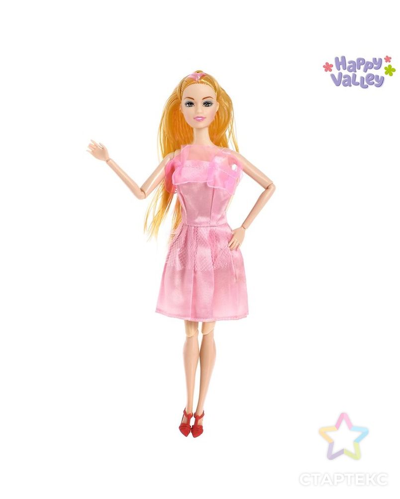 Кукла шарнирная «Анна» с набором для создания одежды «Я модельер» арт. СМЛ-65168-1-СМЛ0003842704 3