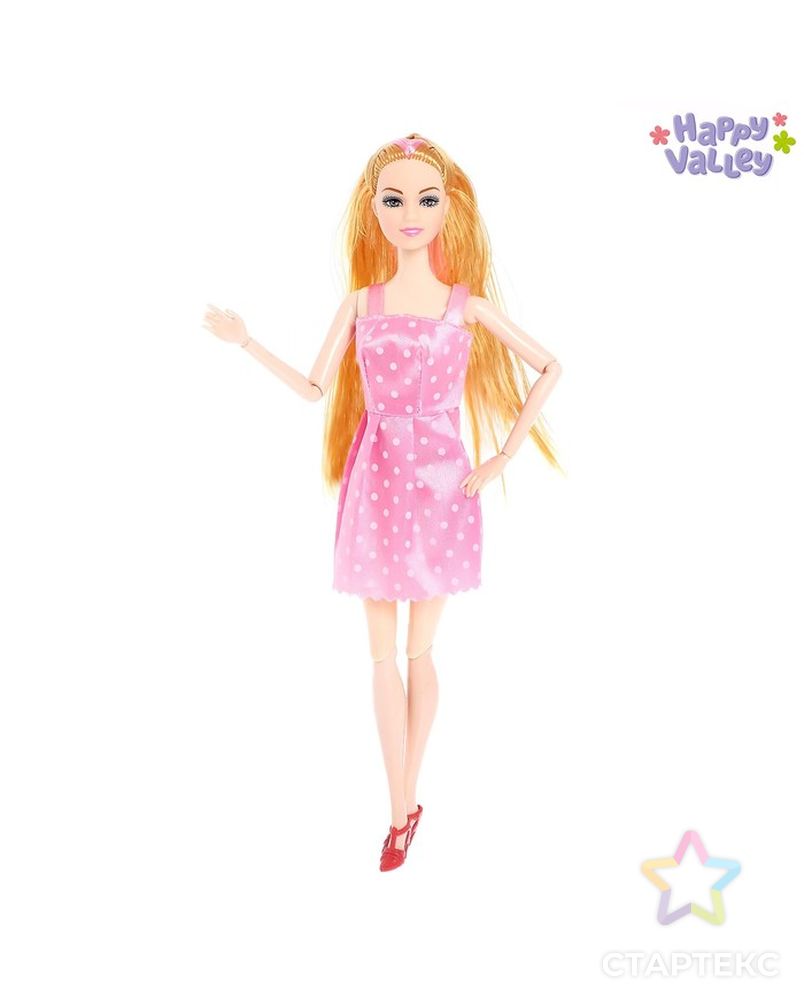 Кукла шарнирная «Кэтти» с набором для создания одежды «Я модельер» арт. СМЛ-65175-1-СМЛ0003842705 2