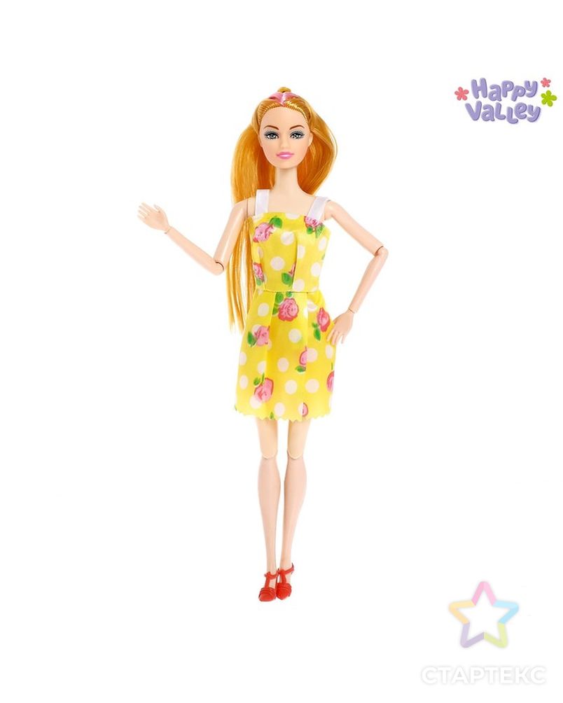 Кукла шарнирная «Кэтти» с набором для создания одежды «Я модельер» арт. СМЛ-65175-1-СМЛ0003842705 3