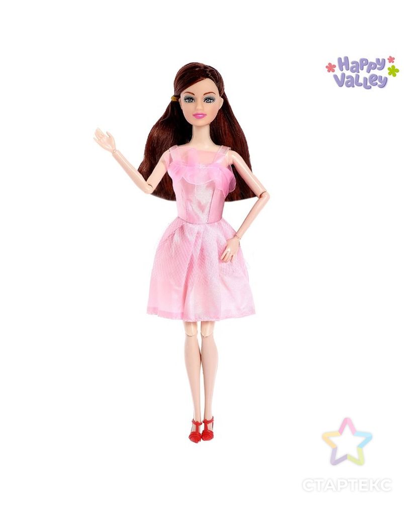 Кукла шарнирная «Кэтти» с набором для создания одежды «Я модельер» арт. СМЛ-65175-1-СМЛ0003842705 4