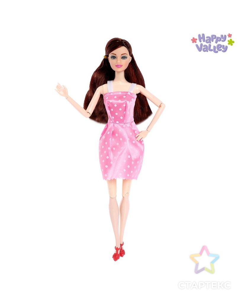 Кукла шарнирная «Софи» с набором для создания одежды «Я модельер» арт. СМЛ-65176-1-СМЛ0003842706 3