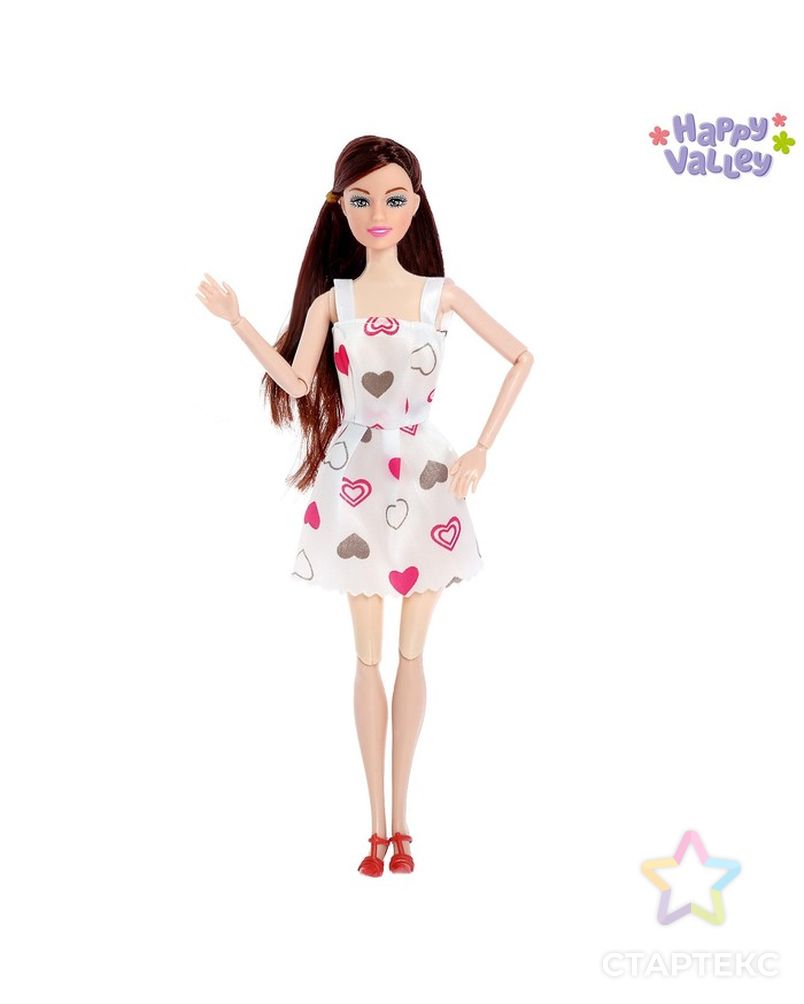 Кукла шарнирная «Софи» с набором для создания одежды «Я модельер» арт. СМЛ-65176-1-СМЛ0003842706 4