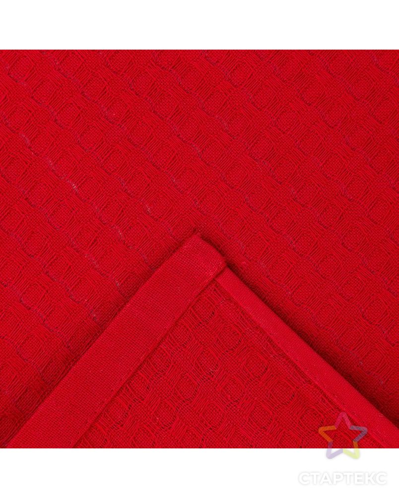 Полотенце Элиза 40х60 см, красный, хлопок 100%, 200 г/м2 арт. СМЛ-26565-1-СМЛ3848108