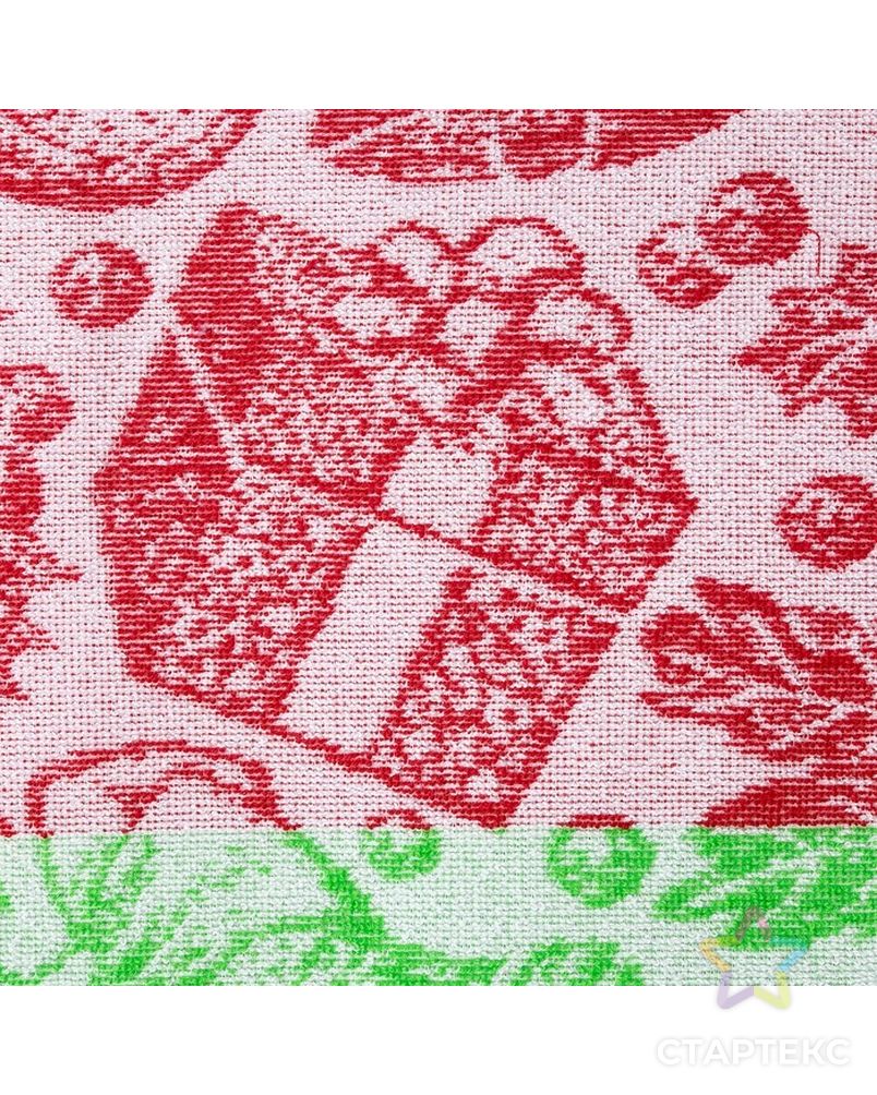 Полотенце махровое Privilea, арт. 19С4 рисунок Подарок 2, цвет красный, размер  50х30, 100%   448839 арт. СМЛ-15189-1-СМЛ3869044 3