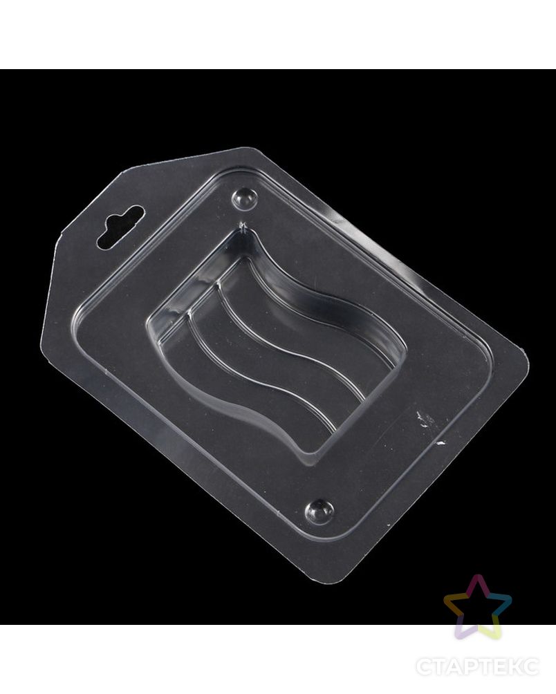 Пластиковая форма для мыла "Триколор" 7,5х5 см арт. СМЛ-141035-1-СМЛ0003877677 3