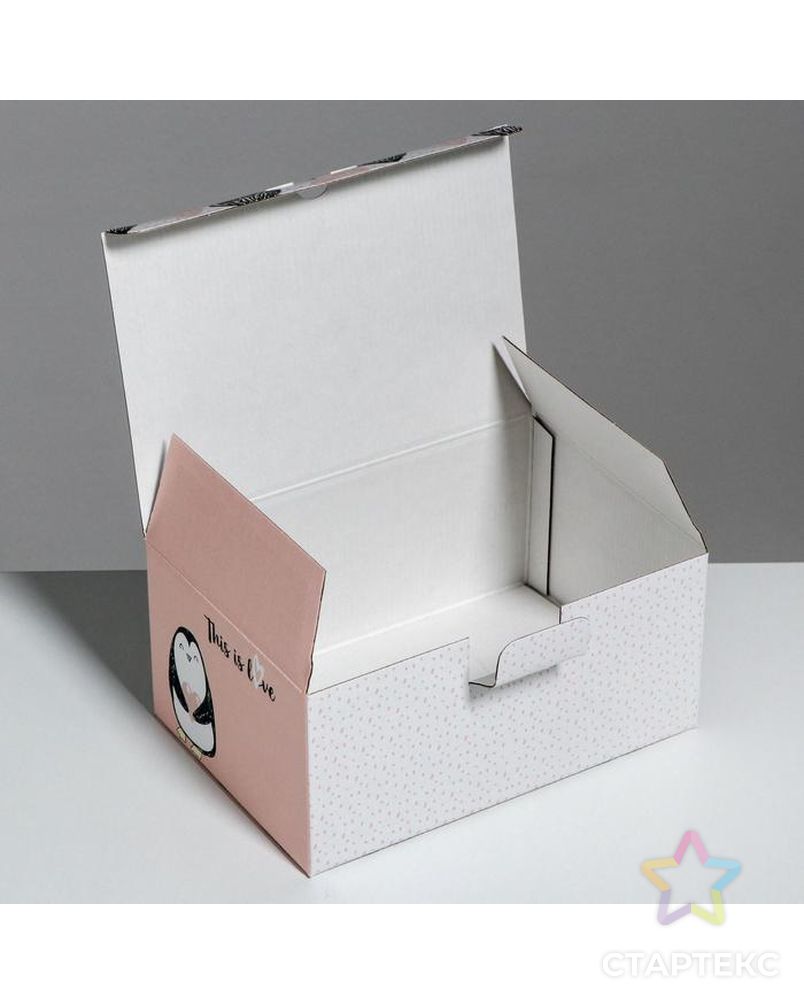 Коробка‒пенал «Любимке», 15 × 15 × 7 см арт. СМЛ-97923-2-СМЛ0003907219 2