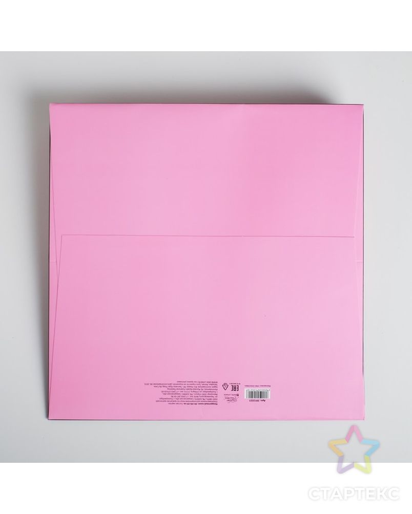 Пакет квадратный Present, 30 × 30 × 30 см арт. СМЛ-105141-1-СМЛ0003912521 8