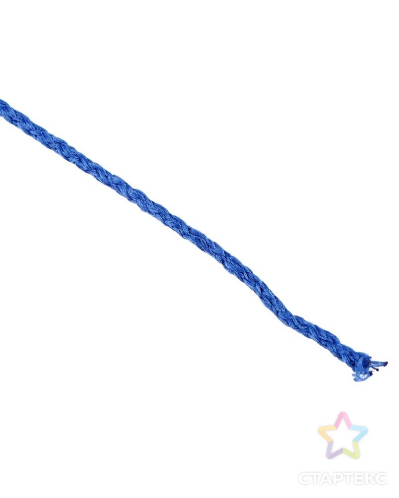 Шнур для вязания "Классик" без сердечника 100% полиэфир ширина 4мм 100м (оливковый) арт. СМЛ-23571-12-СМЛ3916989 2