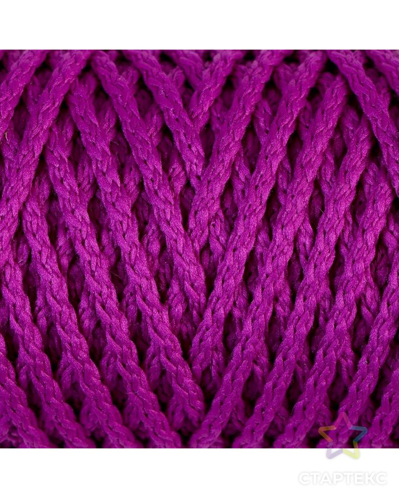 Шнур для вязания "Классик" без сердечника 100% полиэфир ширина 4мм 100м (оливковый) арт. СМЛ-23571-11-СМЛ3916991 1