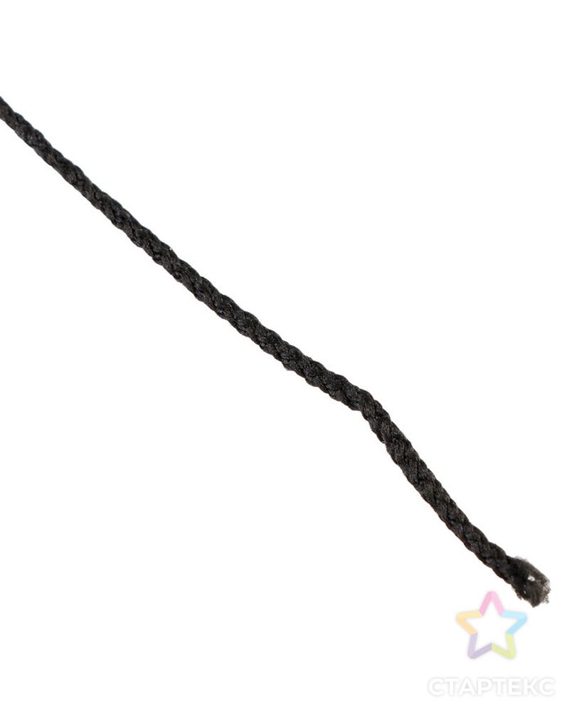 Шнур для вязания "Классик" без сердечника 100% полиэфир ширина 4мм 100м (оливковый) арт. СМЛ-23571-3-СМЛ3917000 2