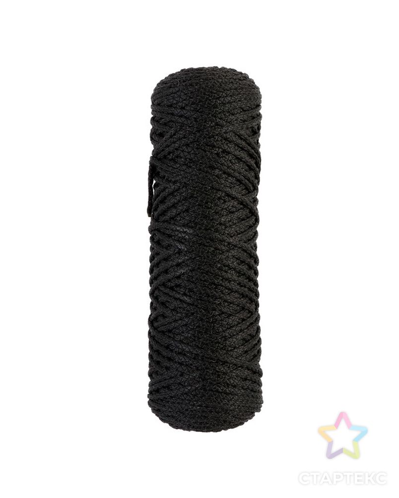 Шнур для вязания "Классик" без сердечника 100% полиэфир ширина 4мм 100м (оливковый) арт. СМЛ-23571-3-СМЛ3917000 3