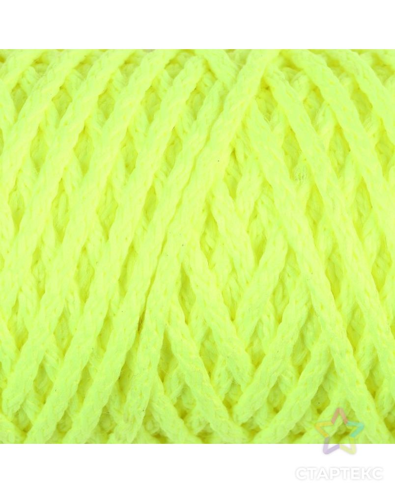 Шнур для вязания "Классик" без сердечника 100% полиэфир ширина 4мм 100м (оливковый) арт. СМЛ-23571-2-СМЛ3917001 1