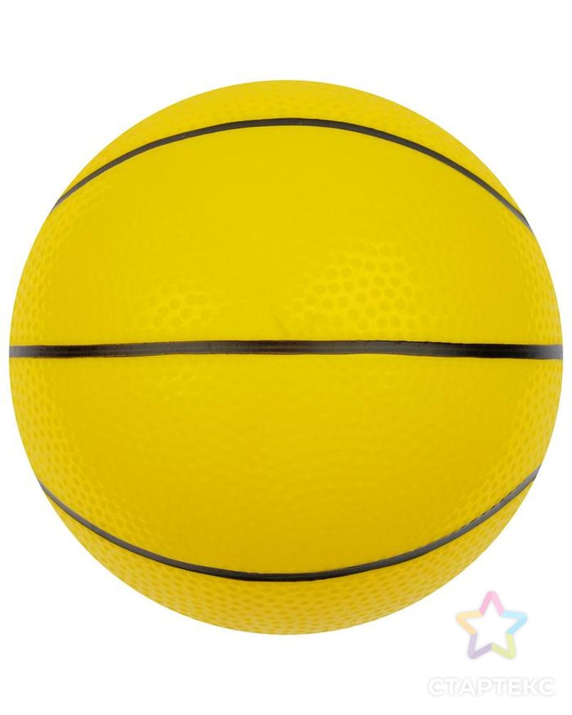 Мяч детский «Баскетбол», d=16 см, 70 г, цвета МИКС арт. СМЛ-65044-1-СМЛ0003931252 4