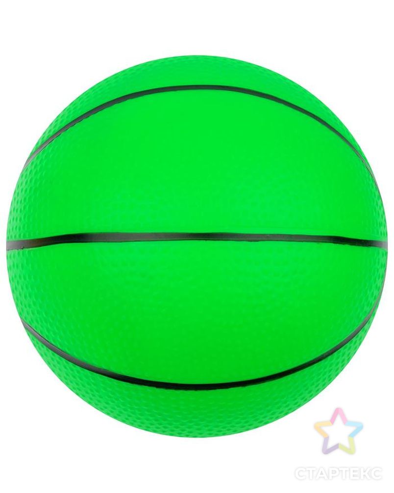 Мяч детский «Баскетбол», d=16 см, 70 г, цвета МИКС арт. СМЛ-65044-1-СМЛ0003931252 5