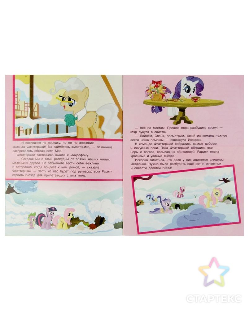 Книжка-раскраска с наклейками «Мой маленький пони. Мульт-сказка» арт. СМЛ-112257-1-СМЛ0003949286 3