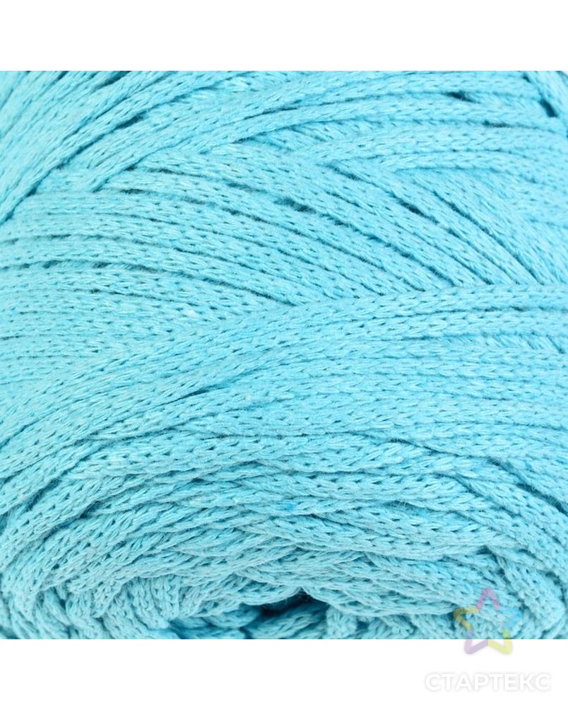 Пряжа-шнур "Macrame Cotton" 15% полиэстер, 85% хлопок 225м/250гр (781 красный) арт. СМЛ-23290-3-СМЛ3953220 1