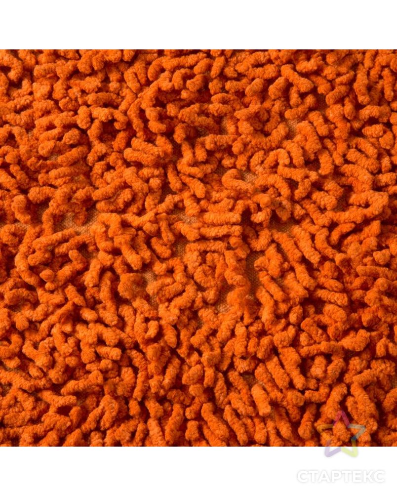 Ковёр «Шегги», 50 х 80 см, цвет оранжевый, хлопок арт. СМЛ-31593-1-СМЛ3976670 3