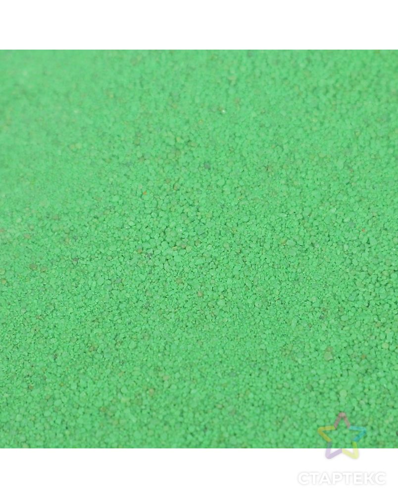 №9 Цветной песок "Светло-зелёный" 500г 9904 арт. СМЛ-17336-1-СМЛ3990322
