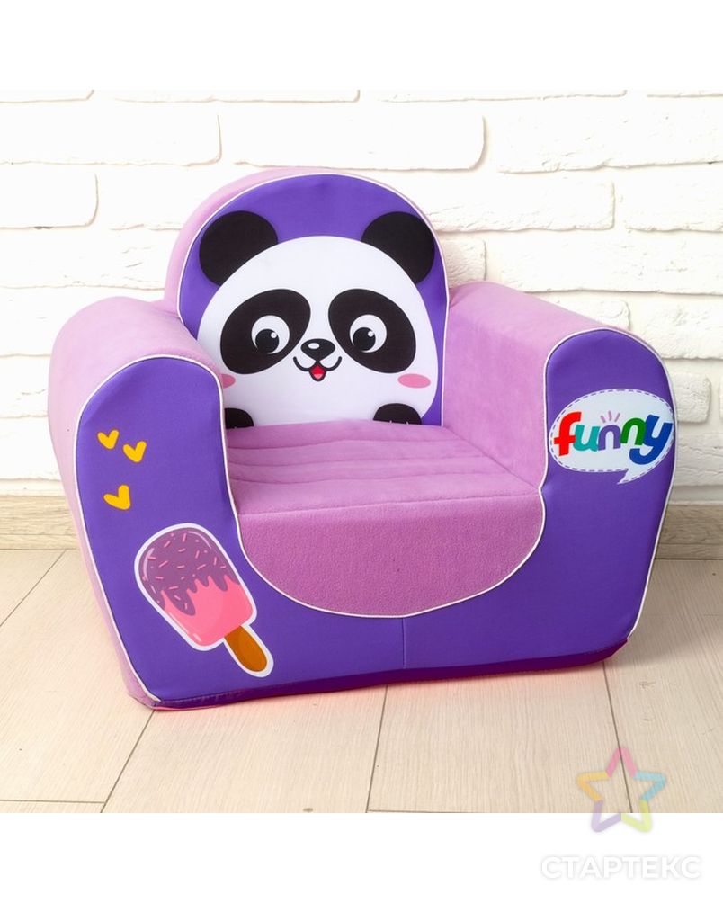 Мягкая игрушка-кресло «Панда» арт. СМЛ-62487-1-СМЛ0004012413 1