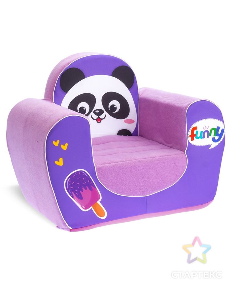 Мягкая игрушка-кресло «Панда» арт. СМЛ-62487-1-СМЛ0004012413 2