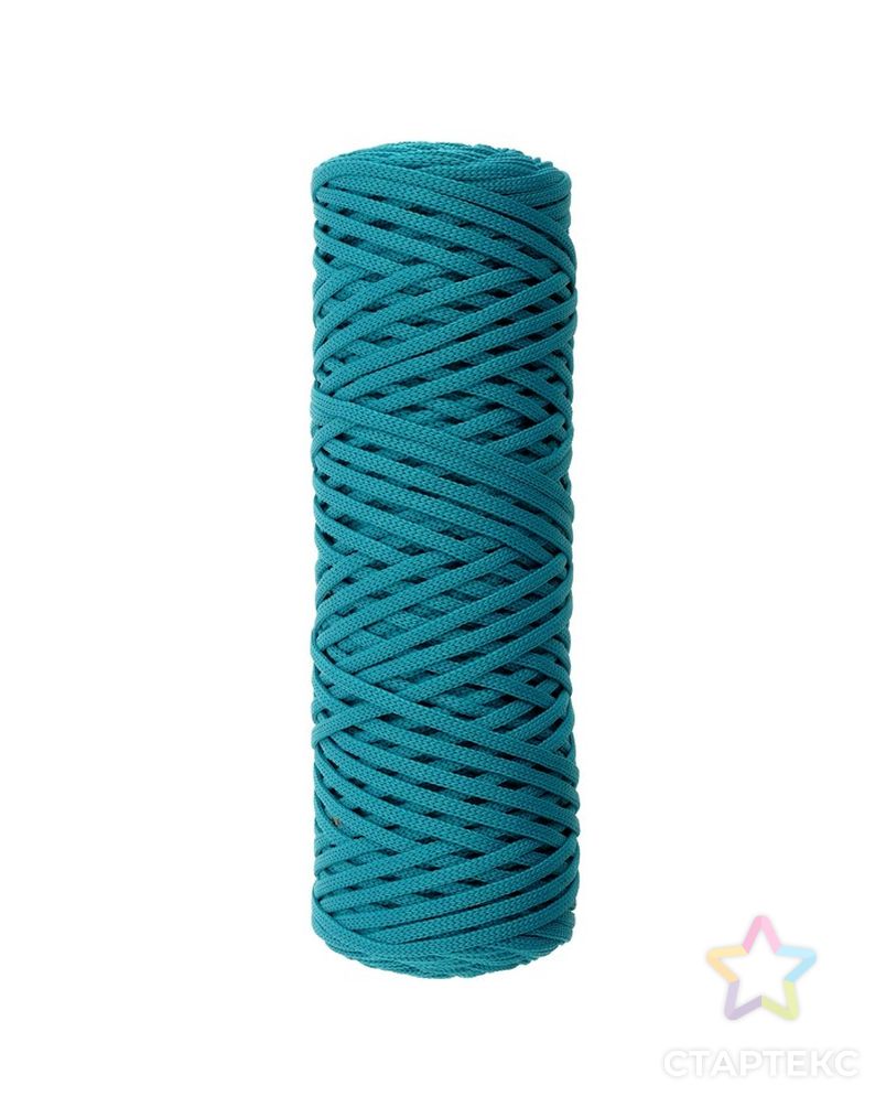 Шнур для вязания "Классика" 100% полиэфир 3мм 100м  (283 св.серый) арт. СМЛ-23849-12-СМЛ4016029 2