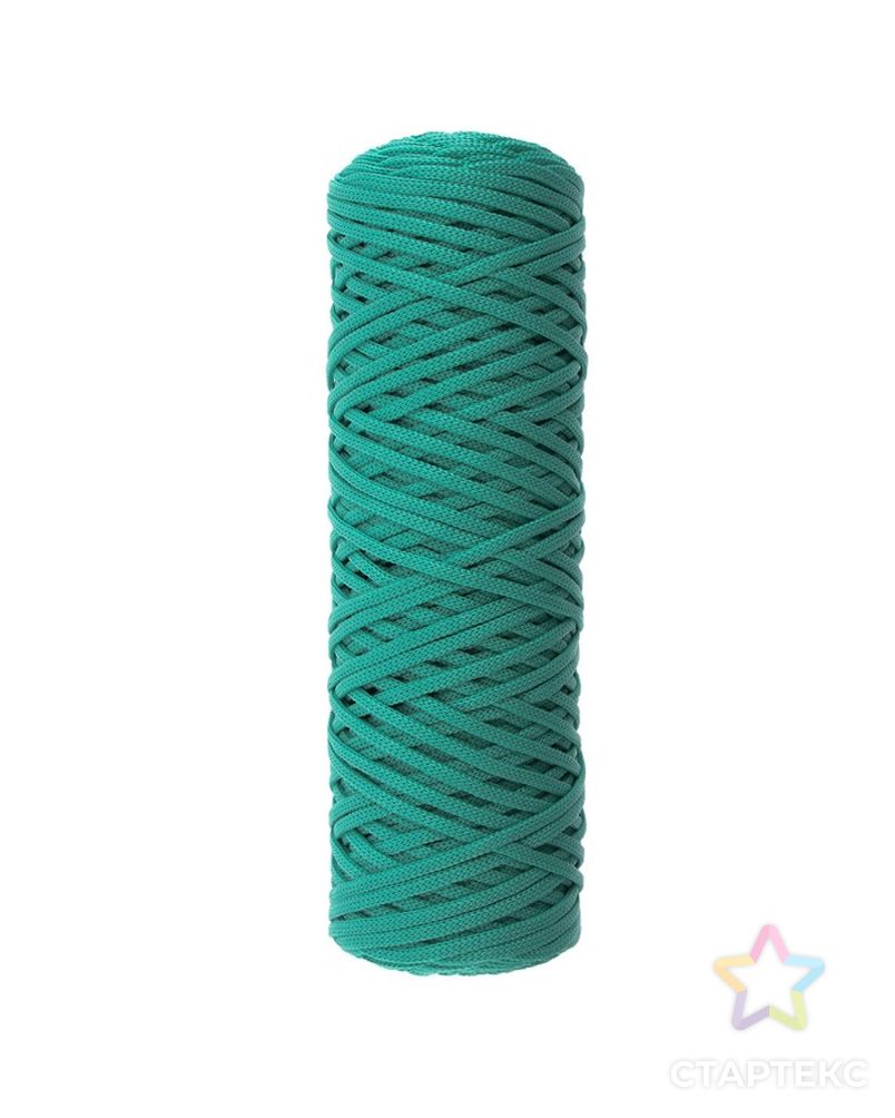 Шнур для вязания "Классика" 100% полиэфир 3мм 100м  (283 св.серый) арт. СМЛ-23849-8-СМЛ4016030 2