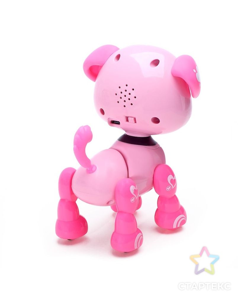 Интерактивный щенок «Рокси», поет песенки, цвет розовый арт. СМЛ-66662-1-СМЛ0004019429 3