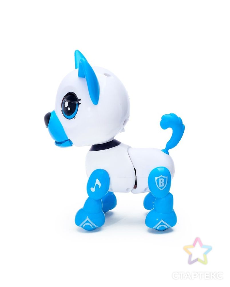 Интерактивный щенок «Джек», поёт песенки, отвечает на вопросы, цвет голубой арт. СМЛ-66660-1-СМЛ0004019430 2