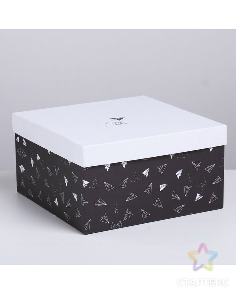 Набор подарочных коробок 10 в 1 «Универсальный», 10.2 × 10.2 × 6–28.2 × 28.2 × 15 см арт. СМЛ-66176-1-СМЛ0004021357 5