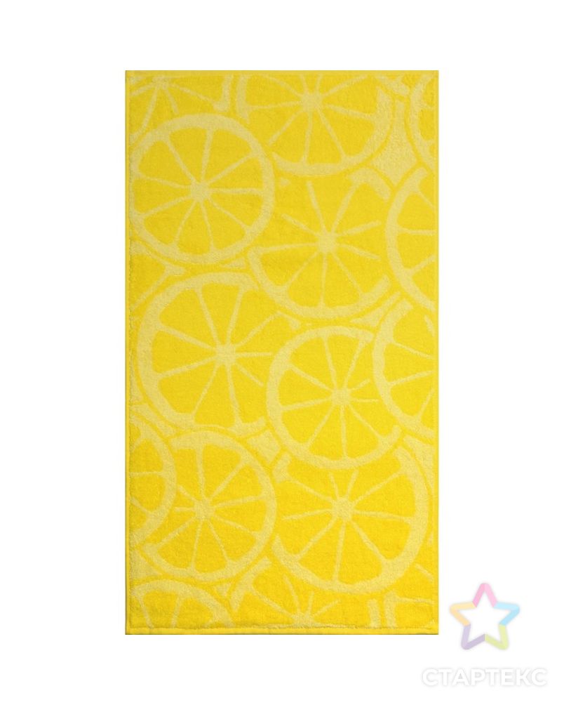 Полотенце махровое Lemon color, 100х150 см арт. СМЛ-24102-1-СМЛ4039732 2