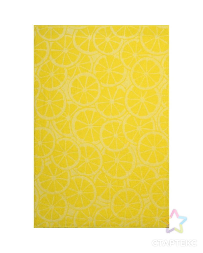 Полотенце махровое Lemon color, 100х150 см арт. СМЛ-24102-1-СМЛ4039732 4