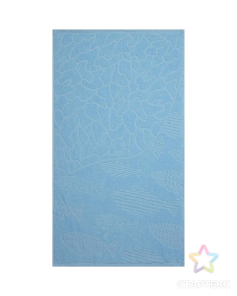 Полотенце махровое Mondo dell'acqua, 50х90 см, цвет голубой арт. СМЛ-24108-1-СМЛ4039748 2