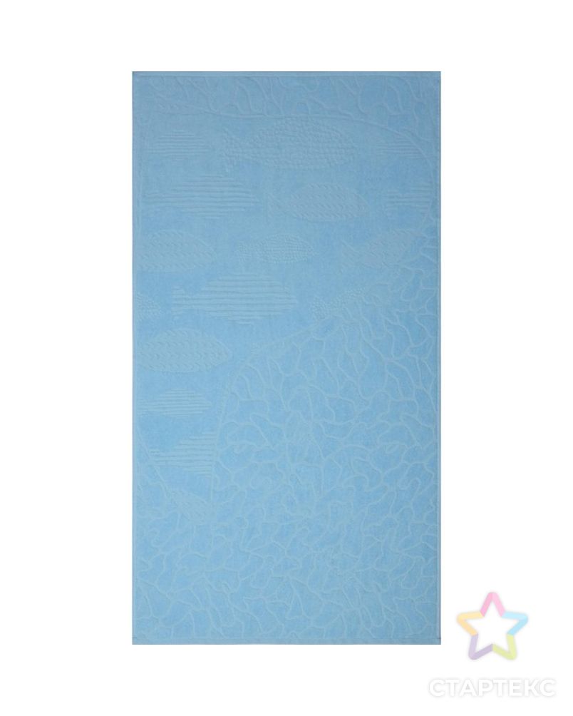 Полотенце махровое Mondo dell'acqua, 50х90 см, цвет голубой арт. СМЛ-24108-1-СМЛ4039748 3