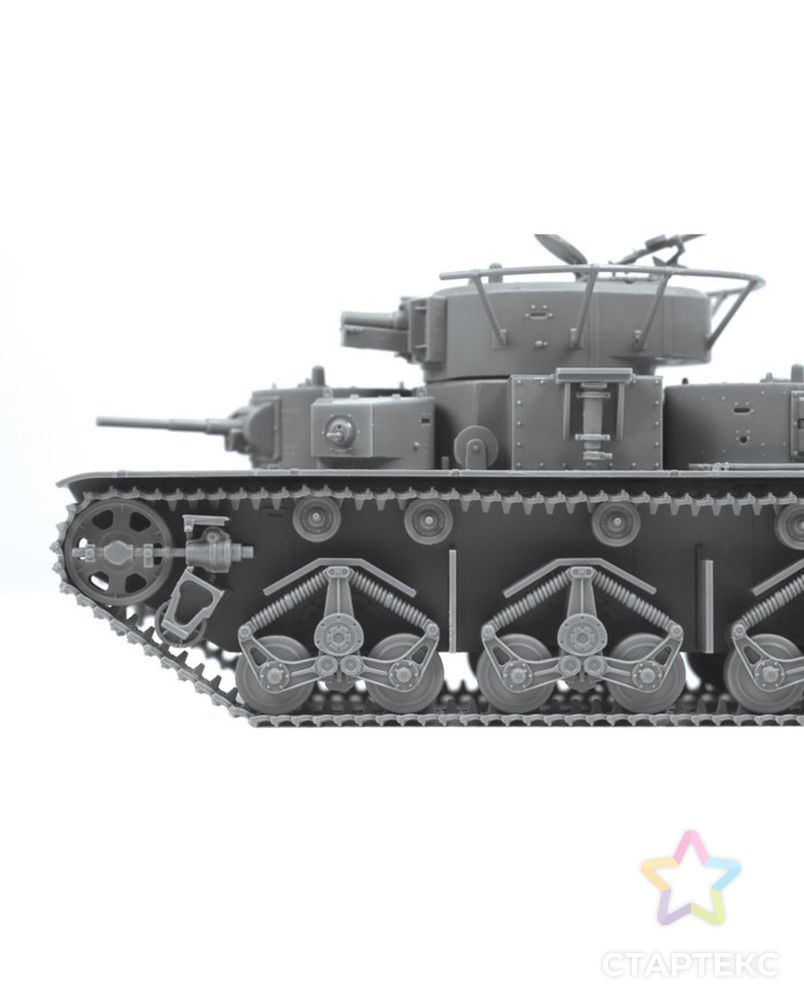 Сборная модель «Советский тяжелый танк Т-35» арт. СМЛ-105129-1-СМЛ0004060759 3