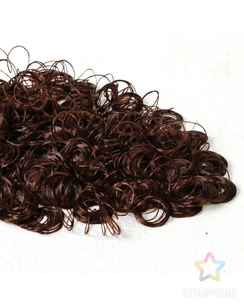Волосы для кукол "Кудряшки" 70 г, размер завитка: 1 см, цвет D645 арт. СМЛ-18706-1-СМЛ4062843