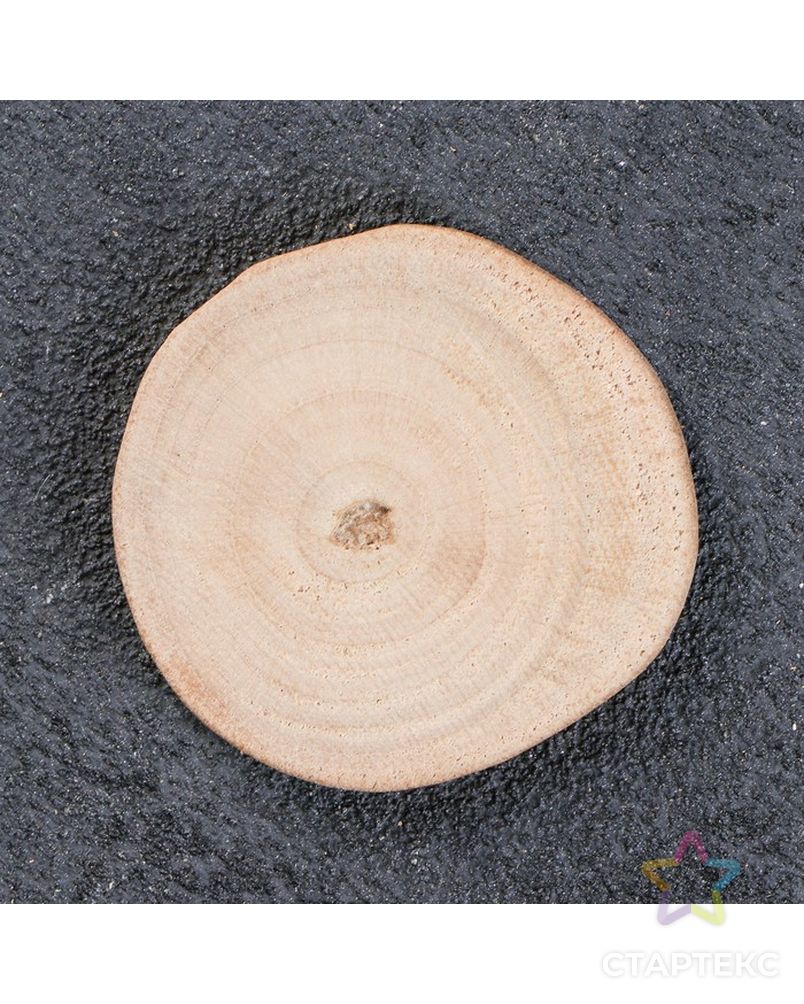 Спил "Грецкого ореха", круглый, d=3-4 см, h=5 мм арт. СМЛ-19158-1-СМЛ4088756 4
