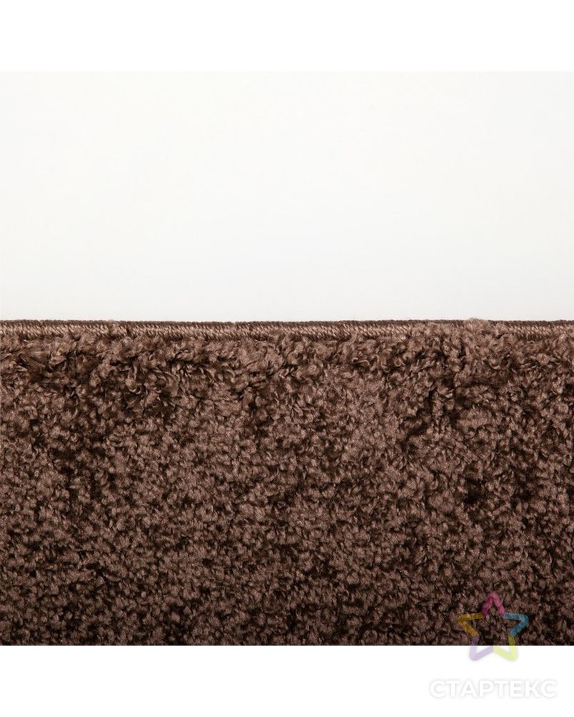 Ковер Фризе «Шегги», форма овал, размер 80х150 см, ПП 100% арт. СМЛ-19286-1-СМЛ4103449 2