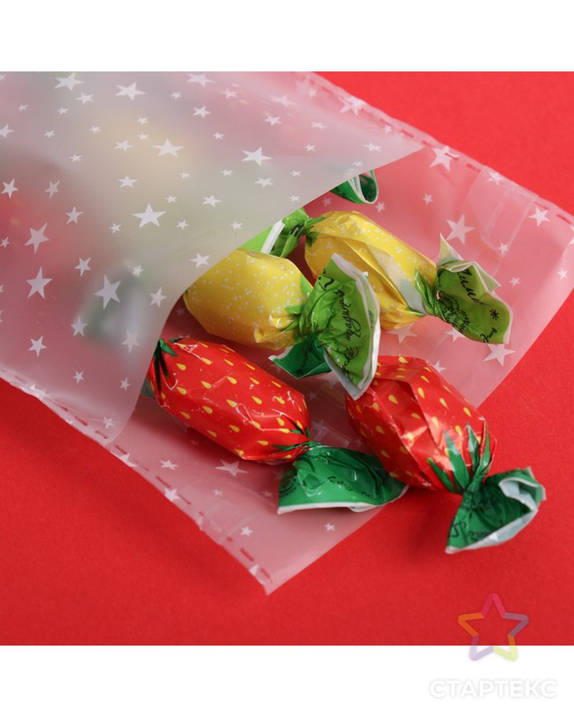 Пакетик под сладости «Маленькие радости», 10 × 15 см арт. СМЛ-132643-1-СМЛ0004104873 2