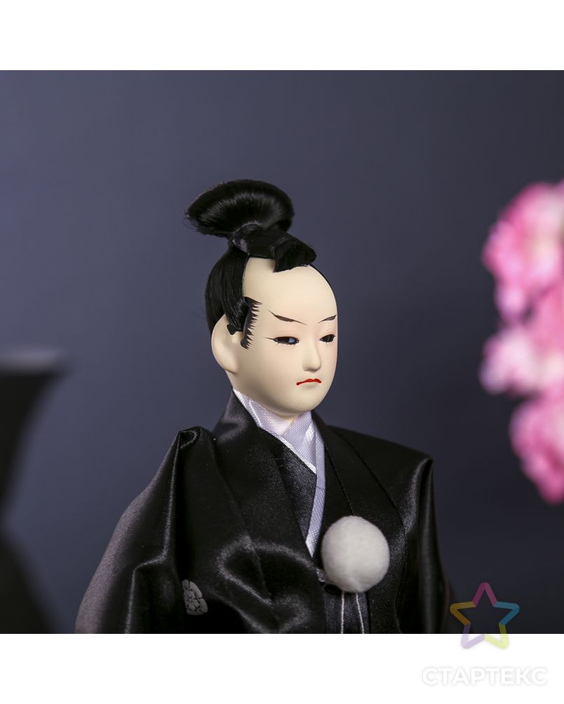 Кукла коллекционная "Самурай с саблей" 30х12,5х12,5 см арт. СМЛ-66464-1-СМЛ0004147027 5