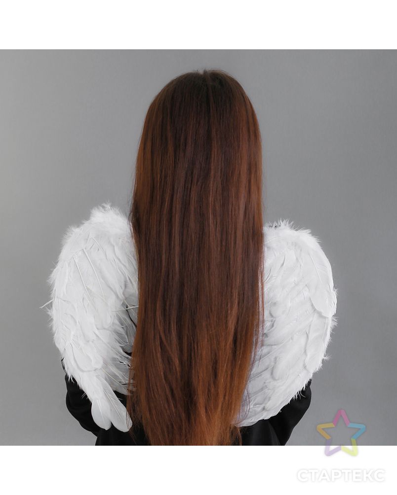 Карнавальный костюм «Ангел» крылья, маска, повязка арт. СМЛ-66681-1-СМЛ0004151731 5