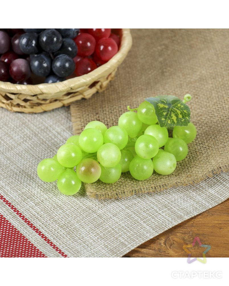 Муляж виноград 17 см, микс арт. СМЛ-206490-3-СМЛ0000415382