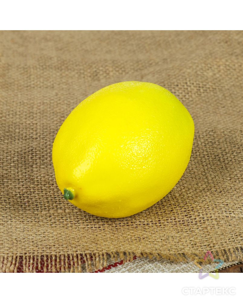 Муляж d-10*6 см лимон арт. СМЛ-204131-1-СМЛ0000415396 1