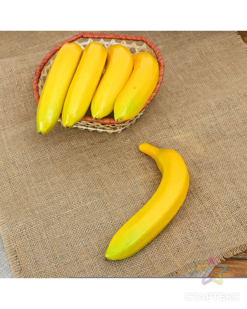 Муляж 20 см банан арт. СМЛ-204132-1-СМЛ0000415406 1
