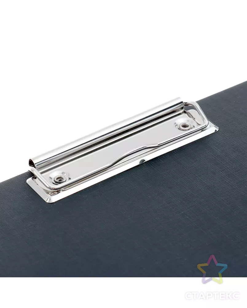 Планшет с зажимом А3, 420 х 300 мм, бумвинил, цвет чёрная (клипборд) арт. СМЛ-189149-1-СМЛ0004155174 - рис. 2