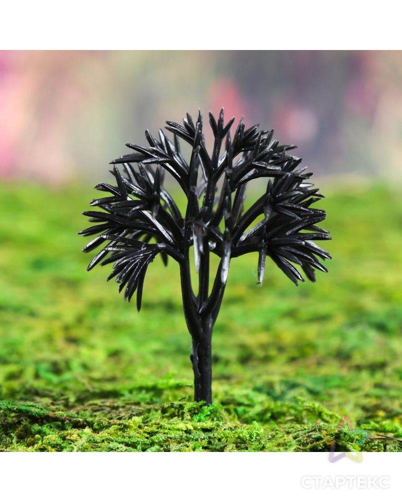 Декор для создания миниатюр (деревья) "Ствол дерева - шар" 65 мм арт. СМЛ-27387-1-СМЛ4156131 1