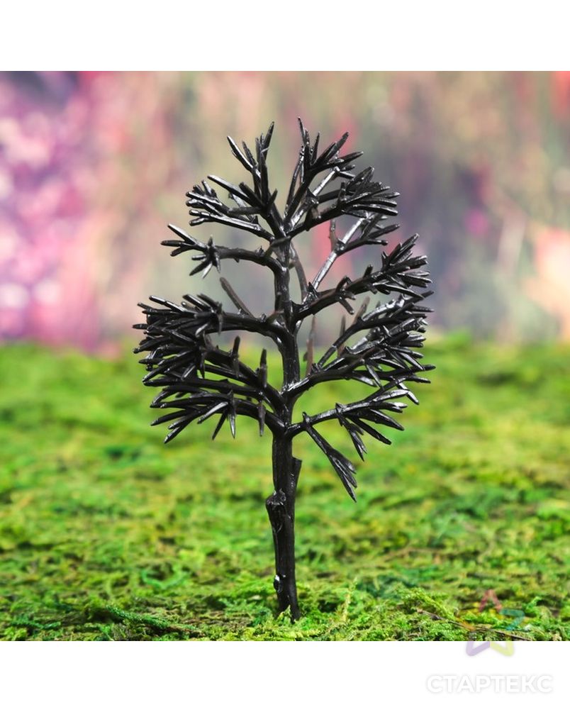 Декор для создания миниатюр (деревья) "Ствол дерева - раскидистое" 105 мм арт. СМЛ-27391-1-СМЛ4156135