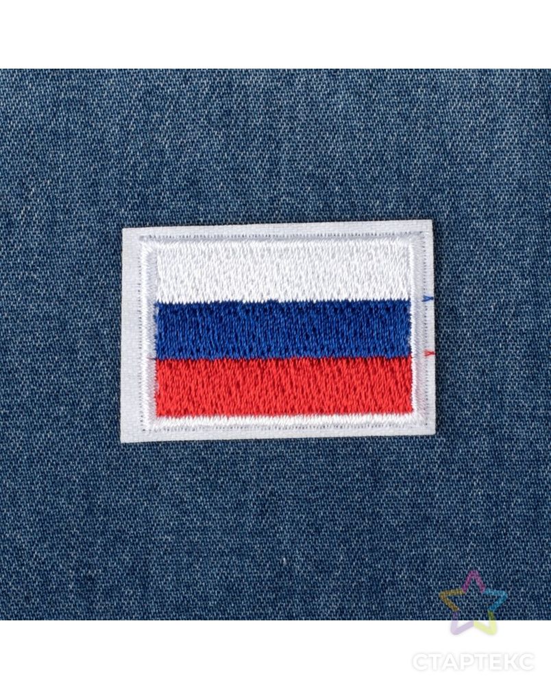 Термоаппликация «Флаг России» р.4х6см арт. СМЛ-29374-2-СМЛ4157851