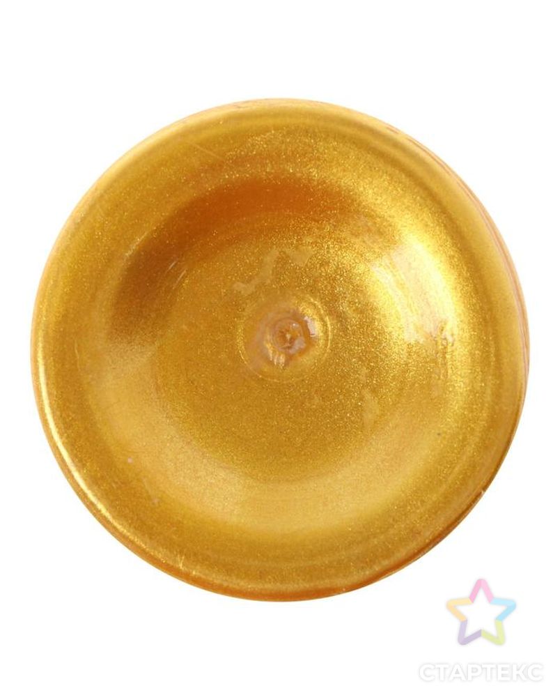 Краска акриловая, LUXART. Royal gold, 25 мл, с высоким содержанием металлизированного пигмента, золото лимонное арт. СМЛ-195706-1-СМЛ0004166622 4